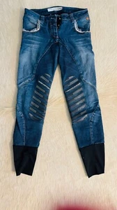 Animo Reithose Jeans DT Gr. 32/34 - Bild 1 von 2