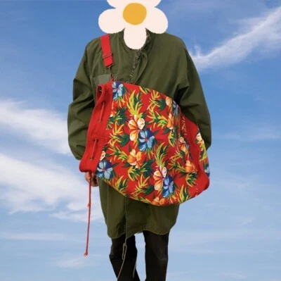 Mochila Bolsa de Lavandería Vintage Gap Floral 23" Mochila Flores Foto 1 de 4