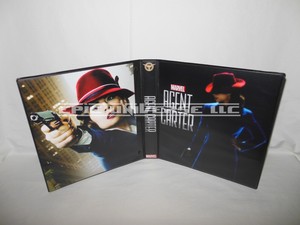 Custom Made 2018 Upper Deck Agent Carter Trading Card Album Binder