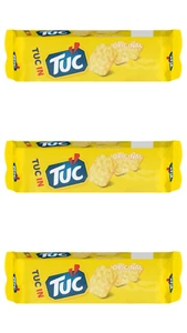 3x Jacob's TUC Original Snack Crackers 150G - Picture 1 of 5