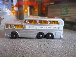 VINTAGE matchbox Lesnsny greyhound bus m  diecast 1/64 clean  worldwide shipping - Picture 1 of 4