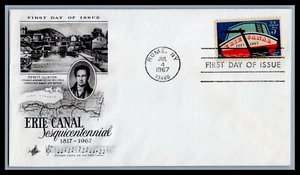US FDC # 1325 5c Erie Canal ArtCraft 1967, 9d333 - Picture 1 of 1