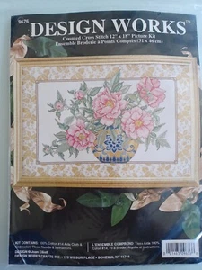 KIT PUNTI CROCE CONTATI ""PEONIE ORIENTALI"". - Foto 1 di 2