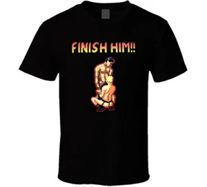 Camiseta Finish Him Gaymer Lgbtq Juego Orgullo Gay - Imagen 1 de 1