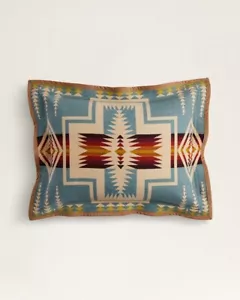 Pendleton Harding Southwestern Shale Geometric Pattern Oxford Sham 20" X 26" New - Picture 1 of 5