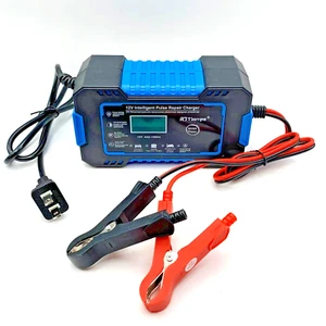 RJ TIANYE Intelligent Pulse Repair Charger Red 12V/24V RJ-C120501A - Picture 1 of 6