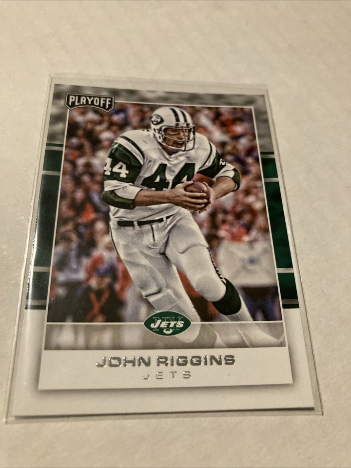 2017 Playoff Football #160 John Riggins Jets - Image 1 of 1