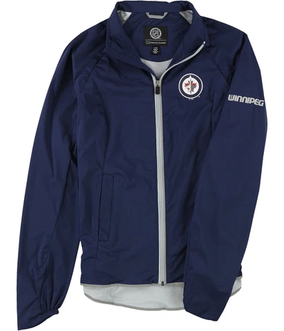 G-Iii Sports Womens Winnipeg Jets Windbreaker Jacket Cover