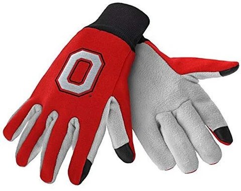 Ohio State Buckeyes Texting Gloves NEW One Size Fits Most FOCO Cover