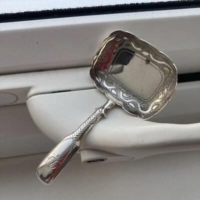 Cuchara clásica antigua georgiana de plata - Birmingham 1814 Foto 1 de 4