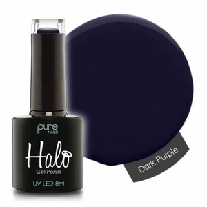 Pure Nails LED/UV Halo Gel Politur Kollektion - dunkelviolett 8ml