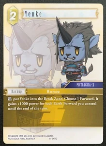 Yenke 11-067C - Common - Earth - Backup - Opus XI - Final Fantasy TCG - Bild 1 von 3