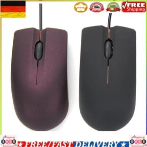 USB Kabel -Optical Maus 1200 DPI Computer Maus 3 Tasten Ergonomische Spielmäuse - Bild 1 von 15