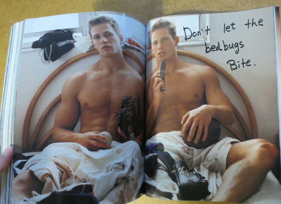 POP Magazine Abercrombie & Fitch A&F Catalog Model Carlson Twins - Uncensored - Image 1 of 4