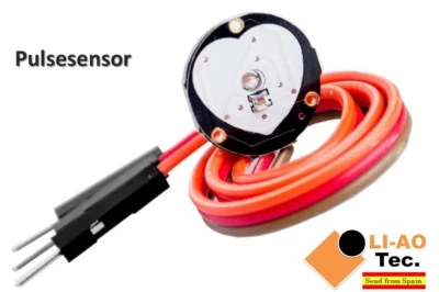 Pulsesensor Heart Rate Pulse Sensor Module Open Source for Arduino - Imagen 1 de 4