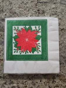 VTG Hallmark Ambassador Christmas Party Napkins 16ct New - Picture 1 of 5