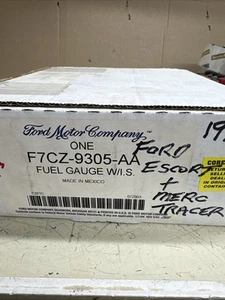 Ford F7CZ-9305-AA Fuel Gauge W/I.S. 1997 Ford Escort & Mercury Tracer NOS - Picture 1 of 13