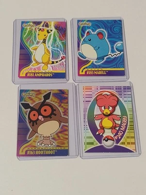 Pokemon Johto League Sticker Chase/Hoothoot Series 1 Foil/Johto Animation Cards  - Image 1 of 4