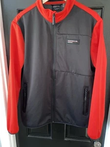 Porsche Motorsport Official Softshell Full Zip Jacket Black Red Size XL BNWT - Picture 1 of 13