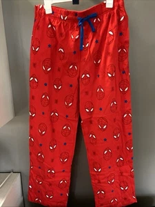 MARVEL Men’s Spider Man Pajama Pants, With Pockets, New With Tags, Size Medium - Picture 1 of 3