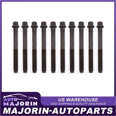 Head Bolts Sets Fits Dodge Colt Eagle Summit Mitsubishi Plymouth 1.8L 2.0L - Image 1 of 4