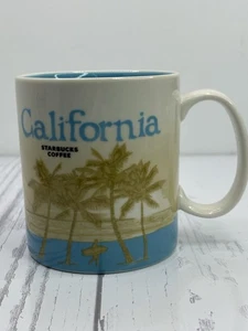 Taza de café Starbucks 2009 Collector Series California 16 OZ nueva - Imagen 1 de 6