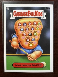 Cubo de basura 2024 Kids at Play #26A Pool Shark Mark - Imagen 1 de 2