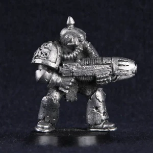 Nurgle Plague Marine Plasma Gun Chaos Space Marines 2nd Ed Metal Citadel O345 - Picture 1 of 1