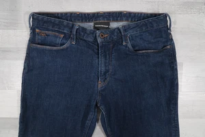 Pantalones de mezclilla para hombre Emporio Armani J06 elásticos ajustados azules W33 L31 - Imagen 1 de 12