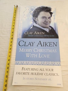 AIKEN ARCILLA, NAVIDAD CON AMOR Raro PROMOCIÓN 2 CARAS 12 X 24 - Imagen 1 de 2