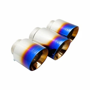 2017 Honda Civic FK8 Type R Ti Blue Tip Kit-Xforce-ESHCR17BLUTIP - Picture 1 of 1