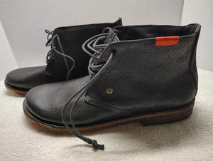 J Shoes "Mojave 2" Mens Shoes SIZE 13 Black Leather Lace-Up Chukka Boots - Picture 1 of 12