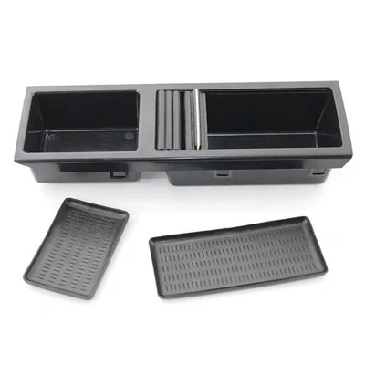 Portavasos de almacenamiento consola central delantera negro para BMW E46 serie 3 1998-2007 Foto 1 de 4