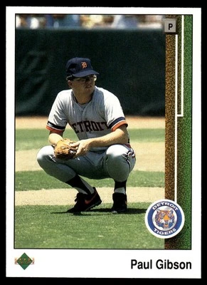 1989 Upper Deck #47 Paul Gibson - Image 1 of 2