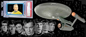 Star Trek © A&BC 1969 CAPTAIN KIRK 1/1 #1 NM-MINT 8 - Vintage garno PSA⭐️⭐️⭐️⭐️⭐ - Picture 1 of 15