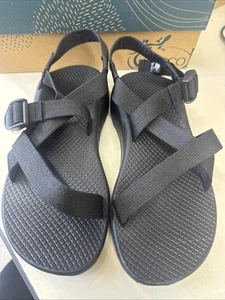 Chaco Women's ZCloud Sandals Solid Black Size 7M - JCH107366Z - Picture 1 of 7