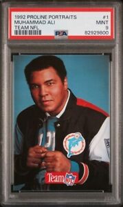 1992 Muhammad Ali Pro-set #1 PSA 9