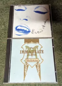 Madonna – The Immaculate Collection 1990 + Erotica 1992 CD, Album Set - Picture 1 of 3