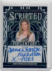 DANA WHEELER-NICHOLSON 2024 Leaf Pop Century Scripted Black Prismatic AUTO 2/2 - Picture 1 of 2