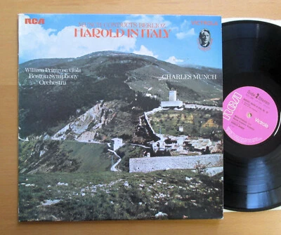 VICS 1580 Berlioz Harold In Italy Charles Munch William Primrose RCA Stereo NM - Image 1 of 4