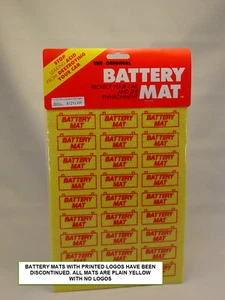 BATTERY MAT ACID ABSORBER & NEUTRALIZER THE ORIGINAL "BATTERY MAT" - Picture 1 of 3