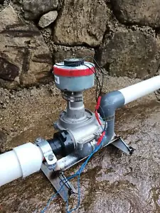 Mikro-Wasserkraftgenerator 500W hohe Leistung mit Überwachungsbeleuchtung Außenbereich - Bild 1 von 11