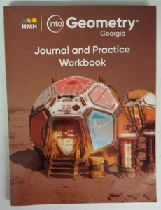 HMH Into Geometry Georgia Journal and Practice Workbook - NEW - Imagen 1 de 3