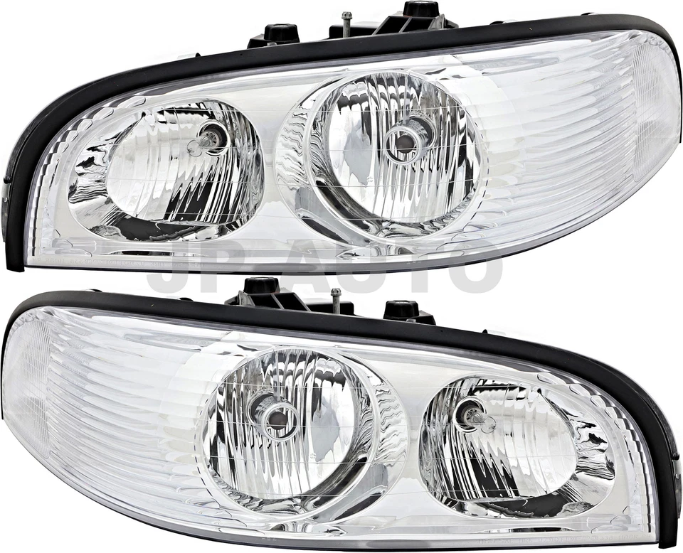 For 1997-2005 Buick Park Avenue Headlight Halogen Set Driver and Passenger Side - Image 1 of 4