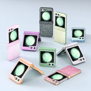 Bling Slim Hinge Protection Shockproof Rugged Case for Samsung Galaxy Z Flip 6/5 - Picture 1 of 51