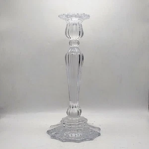 Mikasa Crystal Estate 10" Candle Holder Candlestick Czech Republic - Picture 1 of 8