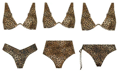 Hunkemöller Damen Bikini Slip Set Badeanzug Schwimmanzug S-70B M-75B S-70C M-75C - Bild 1 von 4