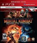 Mortal Kombat-Komplete Edition Playstation 3,Tested Working Used Disc Only-No Ca