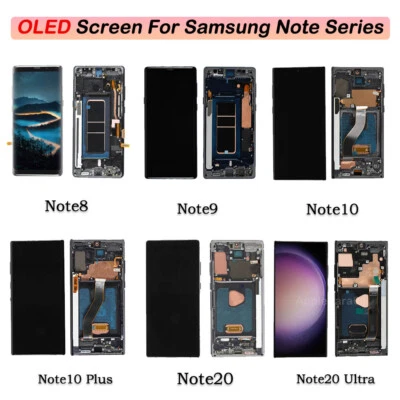 OLED For Samsung Galaxy Note 8/9/10/20/20 Ultra LCD Display Screen Assembly lot - Image 1 of 2