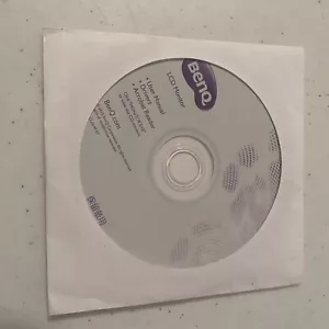 BenQ 2015 LCD Monitor User Manual Drivers Acrobat Reader CD Disk - Picture 1 of 2
